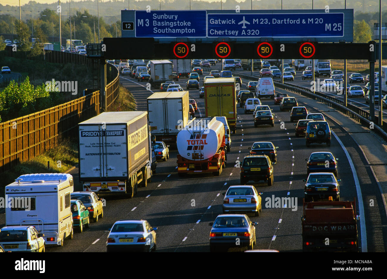 M25 Accident: One Person Dead After Police Incident Shuts Down M25 Near M3 Junction